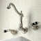 Kingston Brass KS1256PKL Duchess 2-Handle Wall Mount Bathroom Faucet, Polished Nickel KS1256PKL - alternate 7